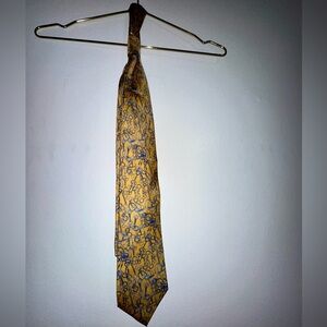 Vintage Gucci Black Links Men’s Dress Neck Tie
